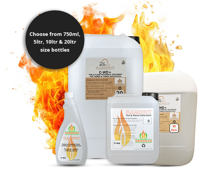 Fire Retardant Sprays & Coatings for Wood & Textiles