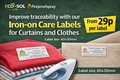 Iron-On Fabric Labels