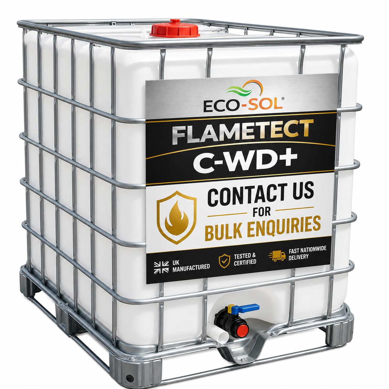 Flametect CWD+  Clear Flame Retardant for Wood