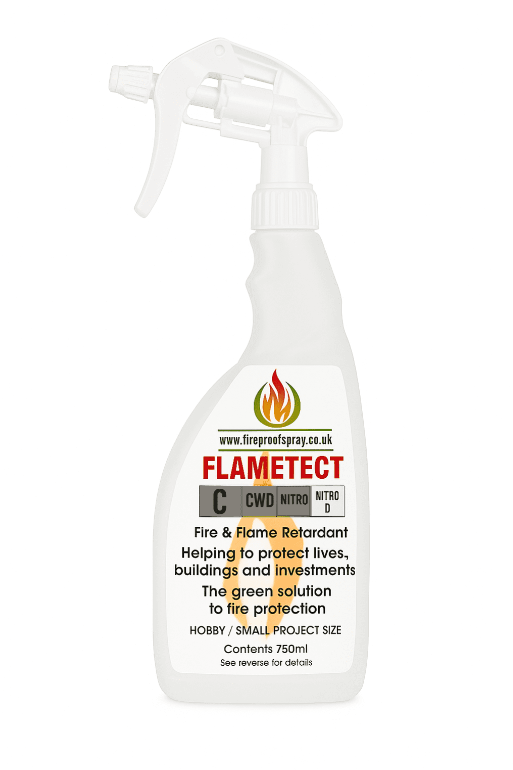 Flametect Nitro D - 750 ml Trigger Spray