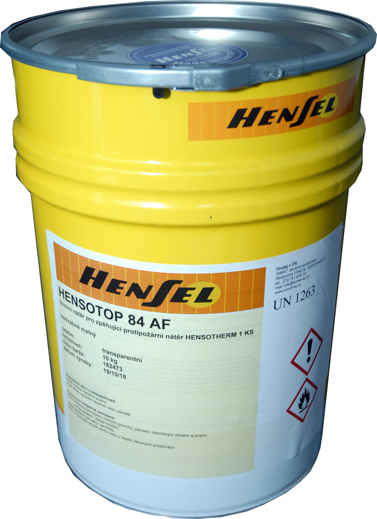 HENSOTOP 84 AF 5KG (Top Coat)