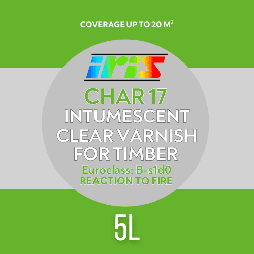 IRIS CHAR 17 INTUMESCENT CLEAR VARNISH  5L